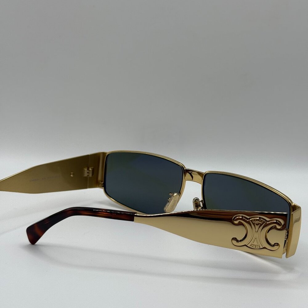 CELINE CL40325U 30N — Green/Gold — RX Frames — Luxury Designer Eyewear - Picture 7 of 9